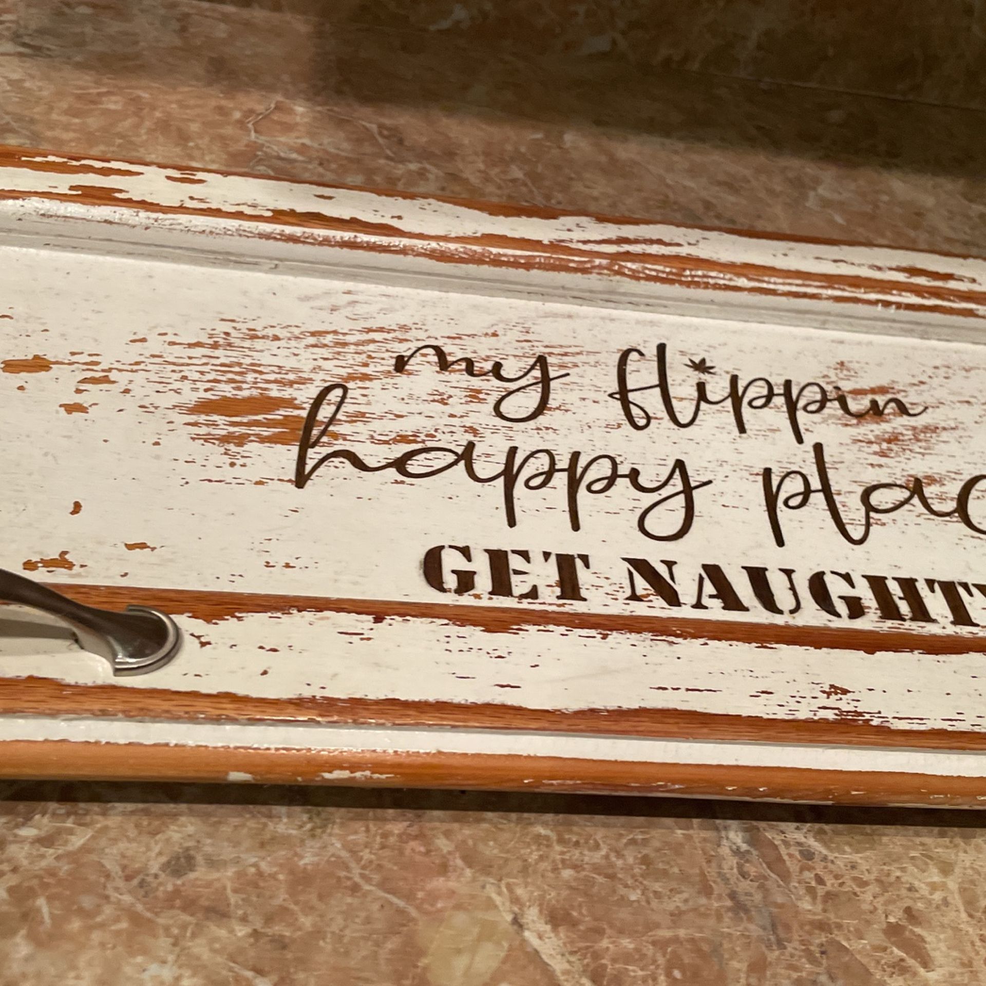 Custom antique wood wall decor