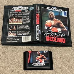 James "Buster" Douglas Knockout Boxing (Sega Genesis, 1990) No Manual Tested