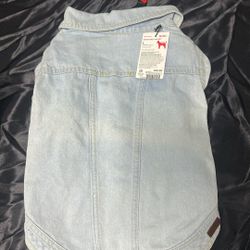 Denim Dog Jacket 