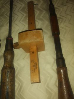 Lot Of Wood Working Tools