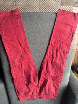 Levi’s red cargo pants