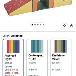 Soft zone Tunnel Climbed for Kids!