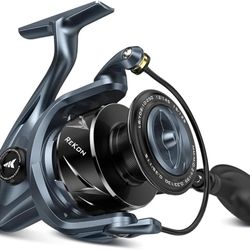 KastKing ReKon Saltwater Spinning Reel – Up to 55LBs Max Drag Big Game Fishing Reel - Innovative NyliTech Body- Water Resistant - MaxiDur 5+1+1 Corros