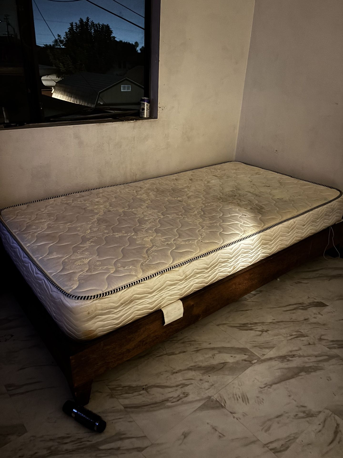Twin Size, Mattress & Bed Frame