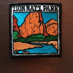 Zion National Park Embroidered Patch