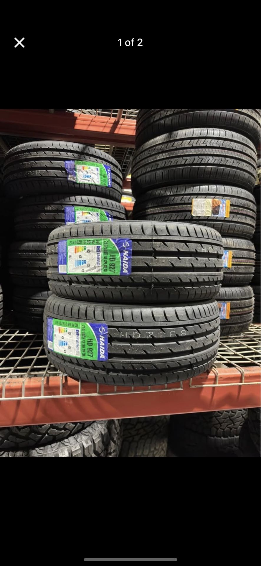 215/40/18 Haida HD927 89W Tires
