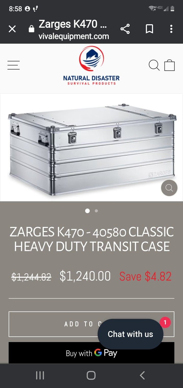 Industrial Aluminum Transit Case