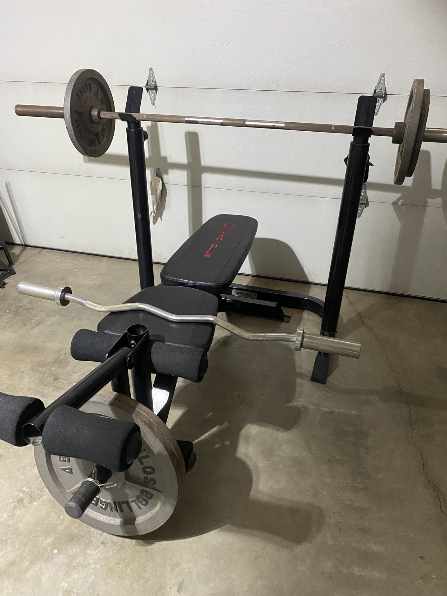 Marcy Club Weight Bench 
