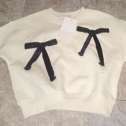 Zara Bow Sweater New 