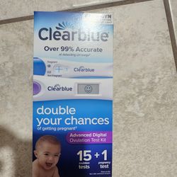 BRAND NEW CLEAR BLUE OVULATION TEST KIT!