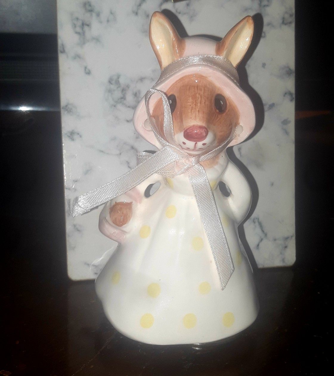Royal doulton bunny music box