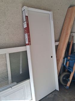 Puerta flat de 30×80 nueva Blanca $110