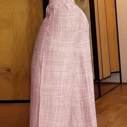 : Pink Maxi Skirt – Size XL