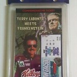 TERRY LABONTE MEETS FRANKENSTEIN 1997 SEALED Commemorative Ticket 97 Nascar 2867/10k $50 never opened 