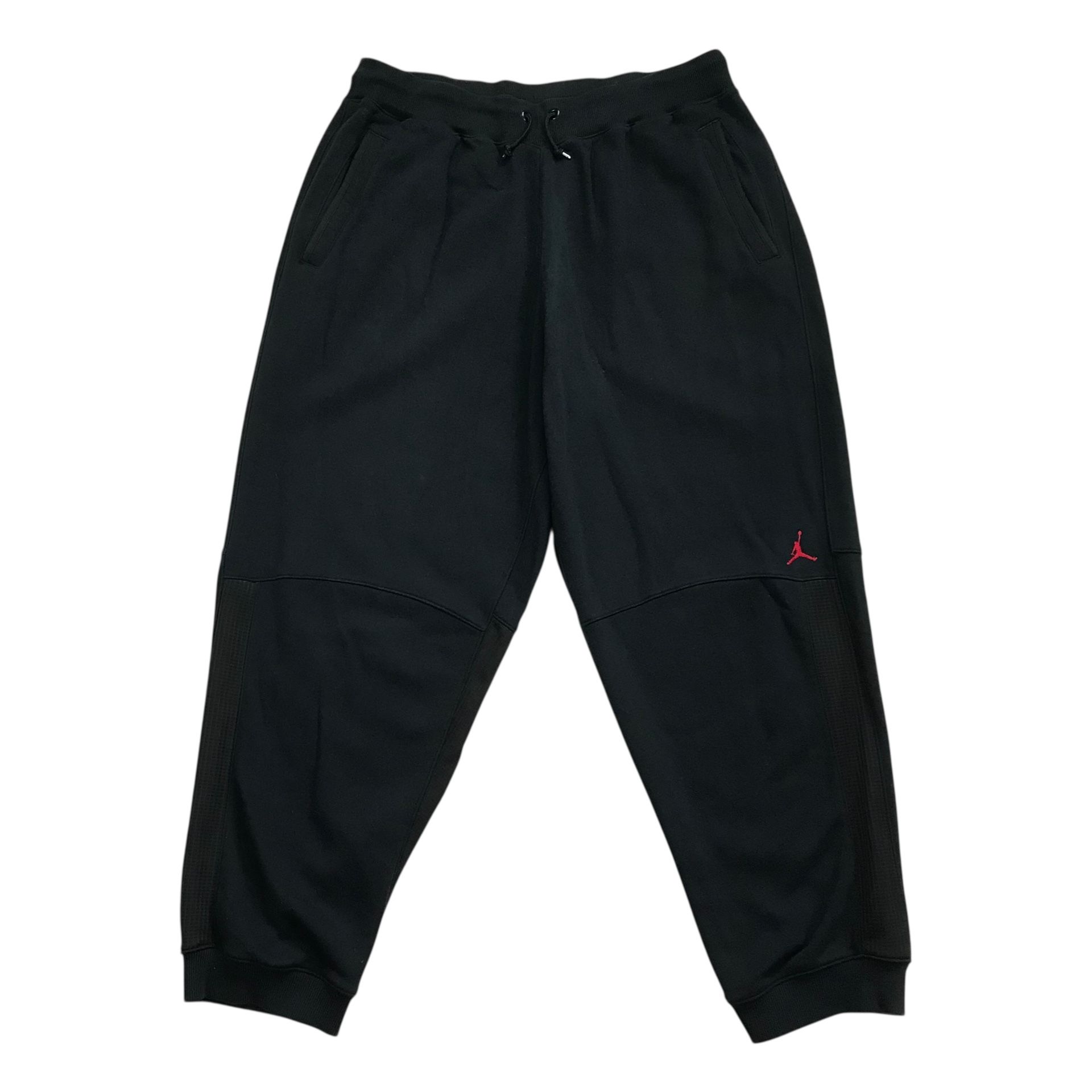 JORDAN JUMPMAN SWEATPANTS 2XL XXL BLACK SWEATS JOGGERS JUMPMAN NIKE AIR VINTAGE