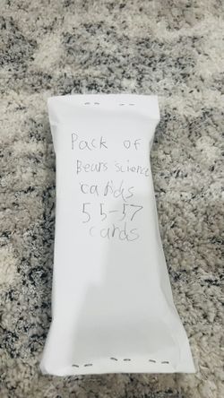Bears science squad cards