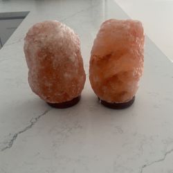 2 Himalayan Salt Rocks 