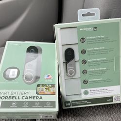 Merkury Smart Doorbell Cameras(Set Of 2)