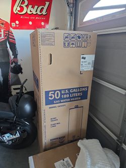 Brand New 50 Gallon Gas Water Heater