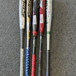 33” BBCOR Baseball Bats - Call Or Visit Store For Pricing 