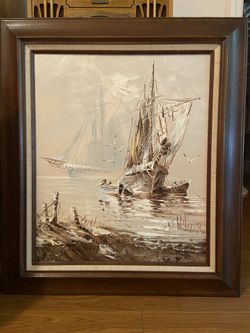 Oil Painting  B Wilder