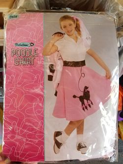 Poodle skirt one size fits all