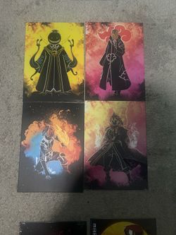 Magnetic anime posters