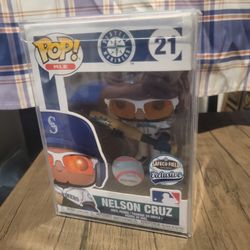Funko POP Nelson Cruz 21 Safeco Field Exclusive