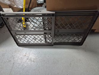 Dog gate.