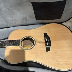 Orange Wood (Echo) Guitar (LIKE NEW)