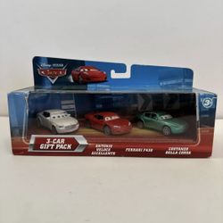 New Mattel Disney Pixar Cars 3 Car Gift Pack Ferrari F430 Costanzo & Antonio