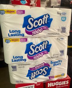 Toilet paper 20 rolls
