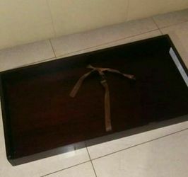 Changing table topper