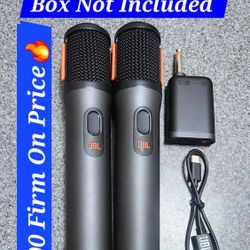 🔥JBL Rechargeable Wireless Microphones🔥$100 FIRM ON PRICE/ NOT NEGOTIABLE