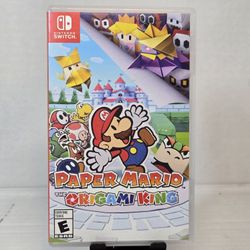 Paper Mario Origami King For Nintendo Switch 