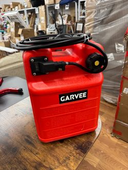 Garvee Red Portable Fuel Transfer Tank