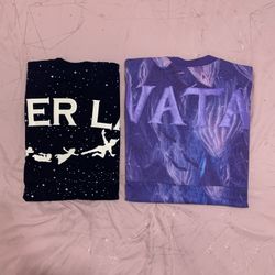 Peter Pan Glow In The Dark & Avatar Spirit Jersey Size S NWT