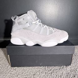 Jordan 6 Rings ‘Wolf Grey’ Size 9.5