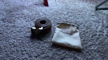 LV belt brown