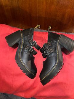 Doc Martens Leather Boots Size 8