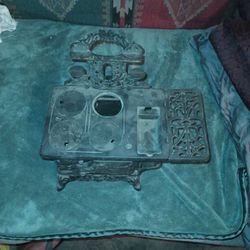 Vintage Miniature Wood burning Stove/Griddle