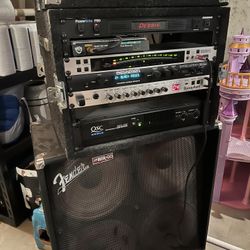Guitar Rig Rack Half Stack Amplifier
