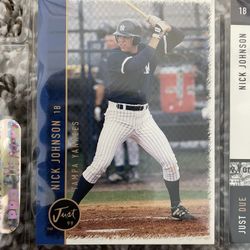Nick Johnson - 14 Baseball Cards (1999 To 2005)