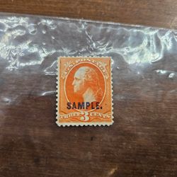 3C George Washington Specimen(sample) Stamp