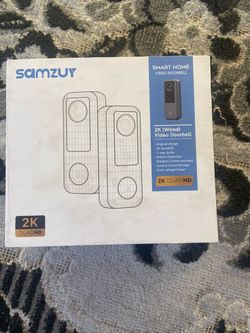 Samzuy 2K Wired Smart Video Doorbell