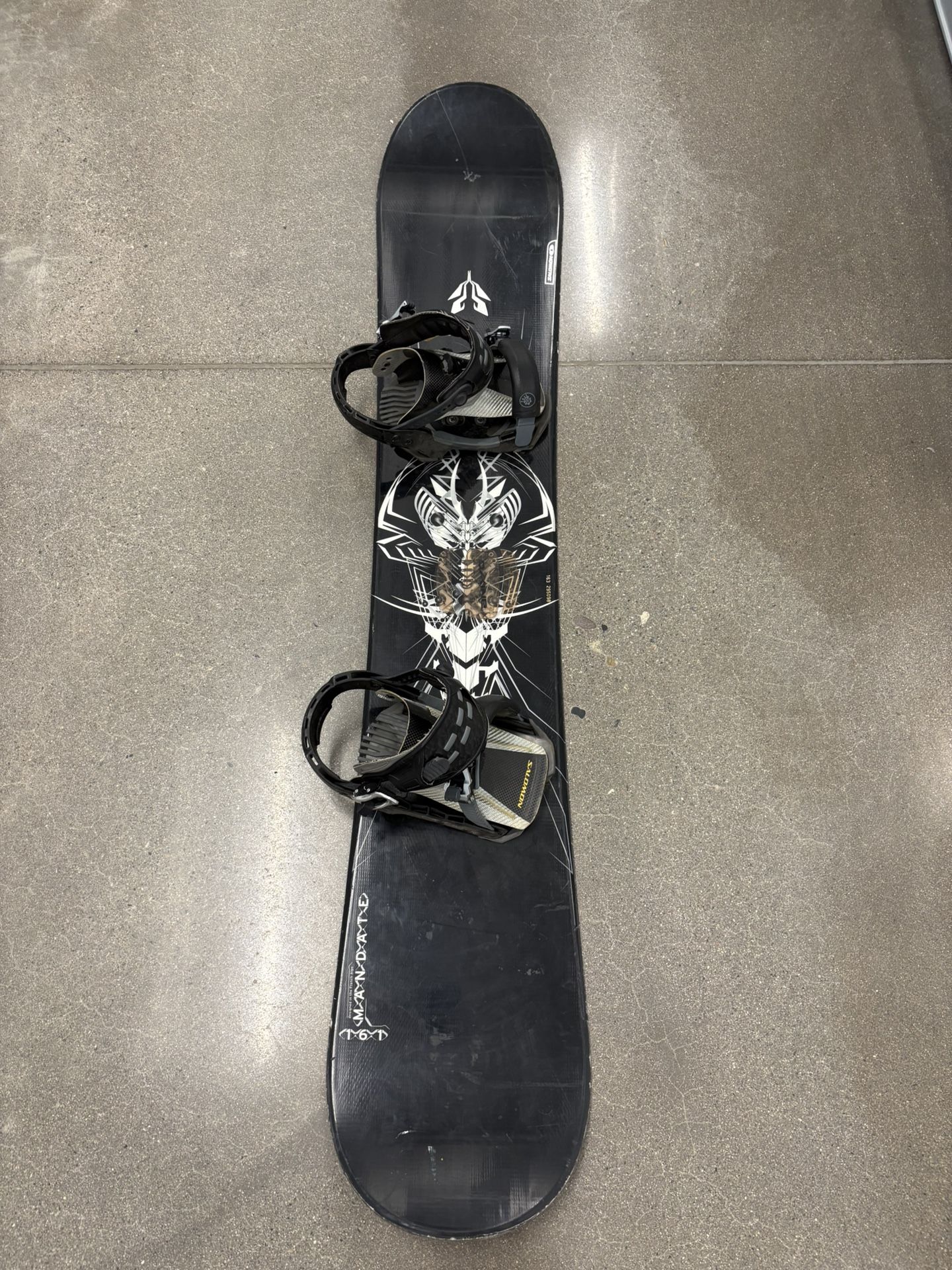 Salomon 161CM Men’s Snowboard Includes Bindings