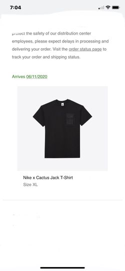 Cactus jack tee XL