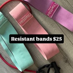 RESISTANCE BANDS ALL 4 only $25