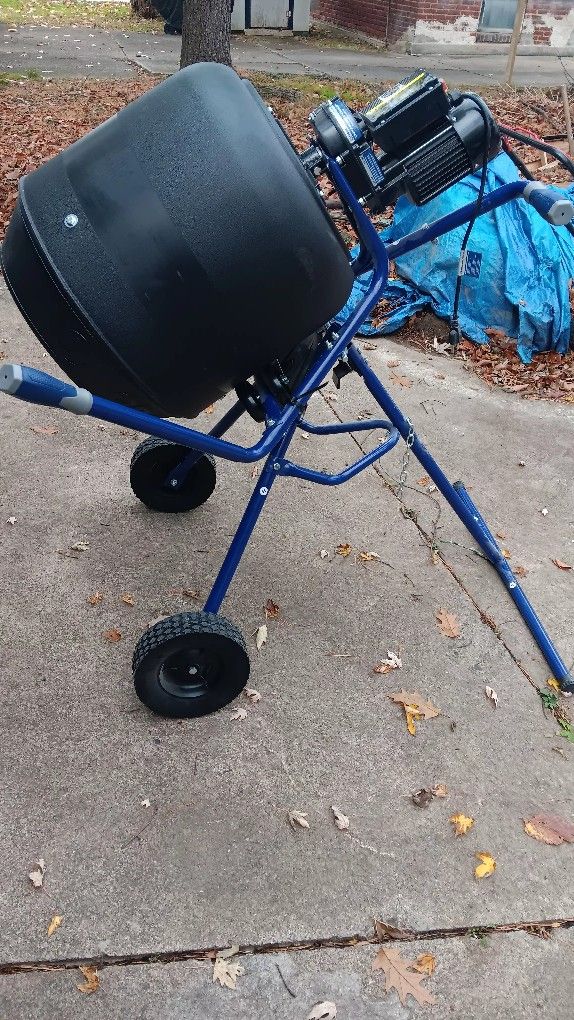 Cement electric mixer