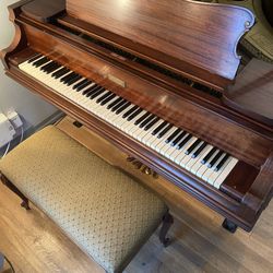 Knabe Grand Piano - Mahogany